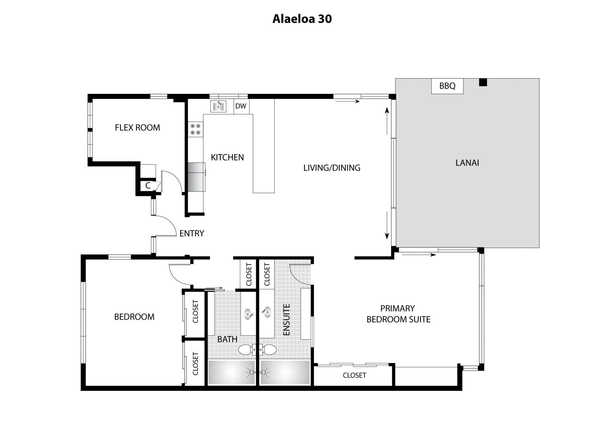Alaeloa 30 Floor Plan